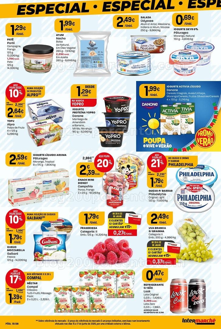 Antevisão Folheto INTERMARCHÉ Contact Promoções de 16 a 22 julho